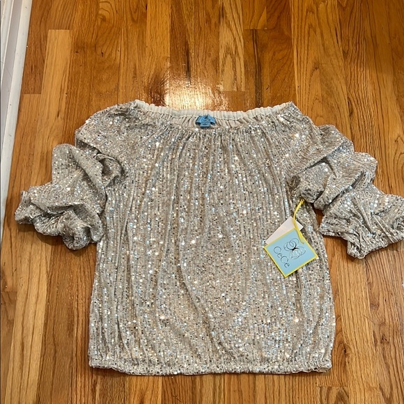 CeCe Sequin Top - Picture 7 of 10